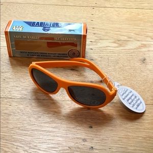 NWT Babiators Orange Sunglasses